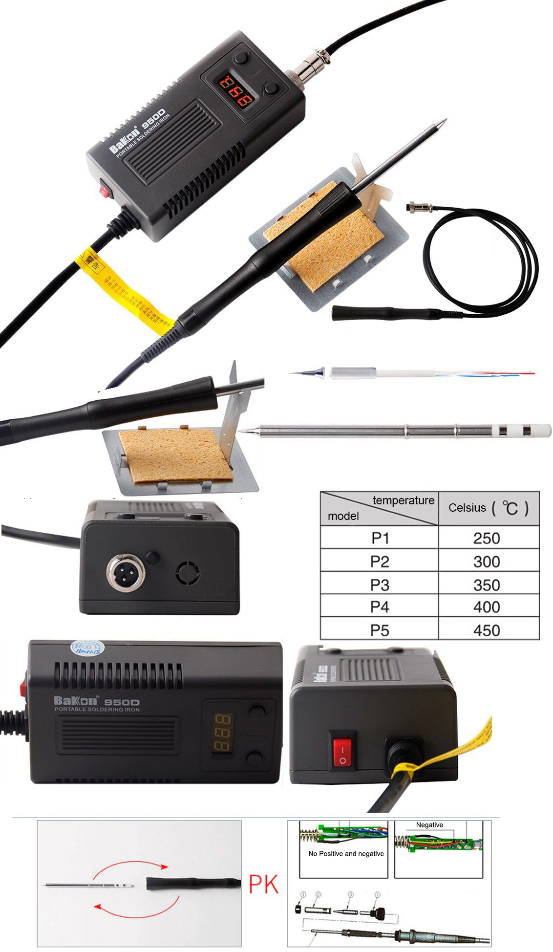 Estacion soldadura BK950D